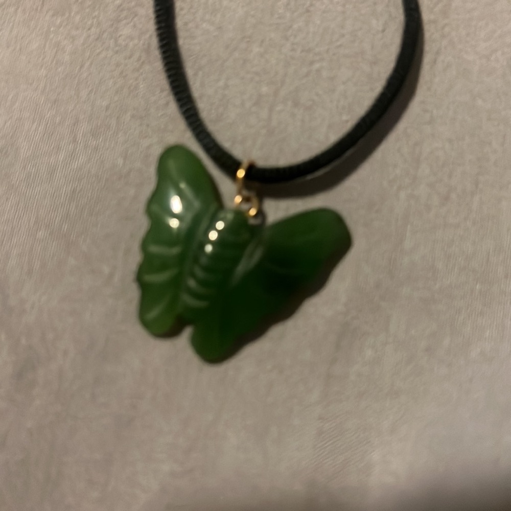 Butterfly Jade necklace